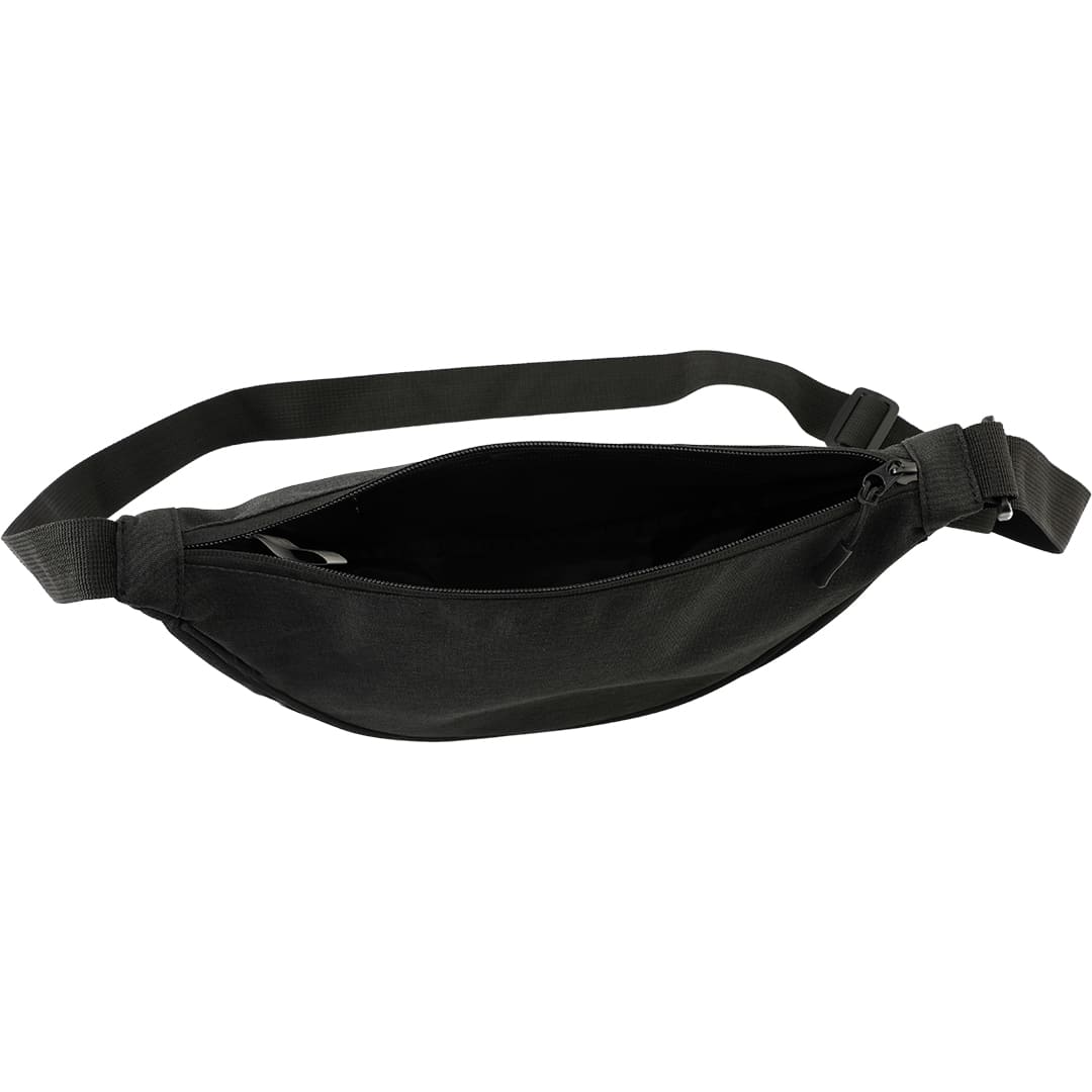 MOURA - GRS Recycled Half Moon Sling Bag - Black