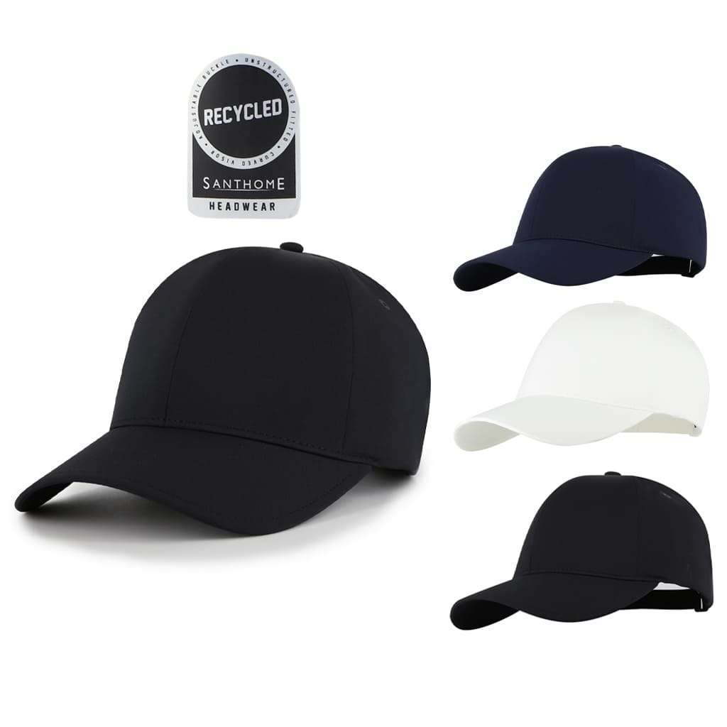 PEAK - Santhome® DryNCool® Advanced Seamless 6-Panel Cap - White