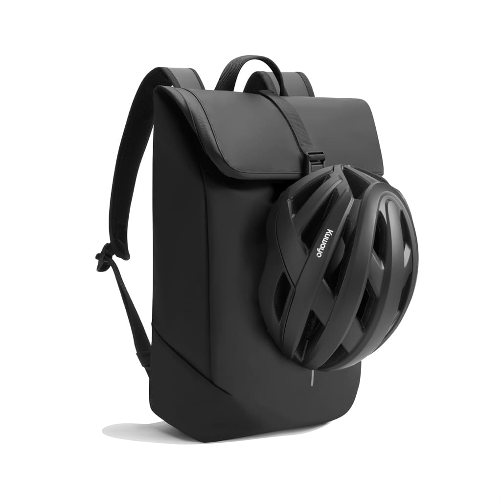 XDDESIGN Urban Water Resistant Flap-top Backpack - Black