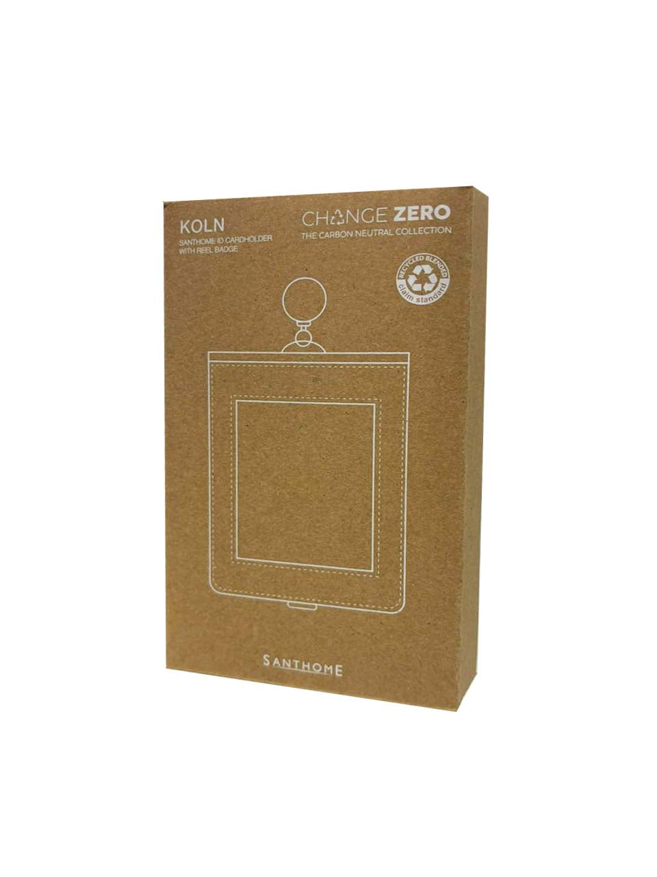 KOLN - Santhome ID Cardholder with Reel Badge - Black