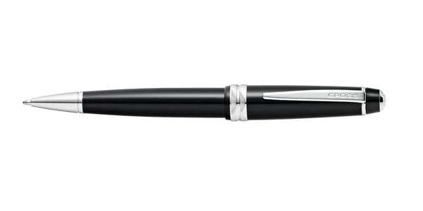 Cross Bailey Light™ Polished Black Resin with Polished Chrome Appointments Ballpoint Pen (Blue Ink)