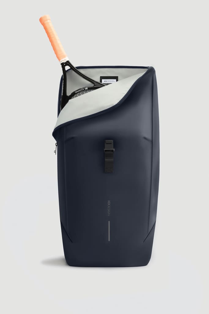 XDDESIGN Urban Water Resistant Flap-top Backpack - Navy