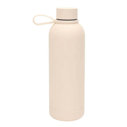 CADIZ - Giftology Double Wall Stainless Steel Bottle 500ml - Sand