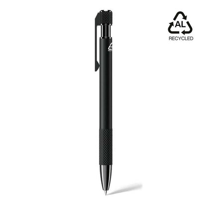 PILA - Recycled Aluminium Ballpoint Pen - Black