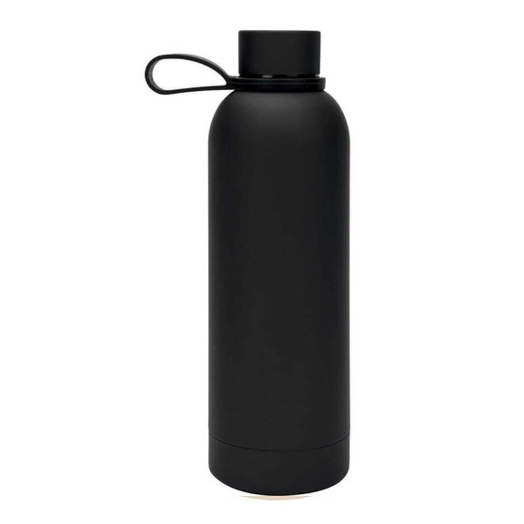 CADIZ - Giftology Double Wall Stainless Steel Bottle 500ml - Black