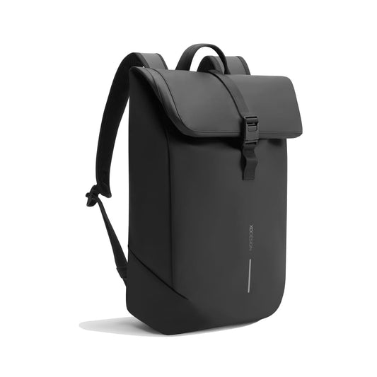 XDDESIGN Urban Water Resistant Flap-top Backpack - Black
