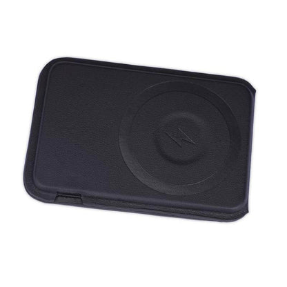 MAG3 - Giftology 3-in-1 Magnetic Wireless Charger Card Holder - Black