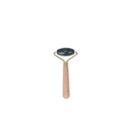 LUNA - Set of Jade Face Roller, Guasha and Mirror