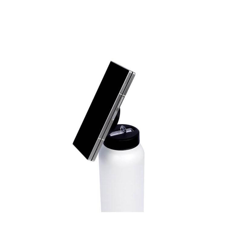 FERRO - Giftology Magnetic Phone Holder Water Bottle 760ml - White