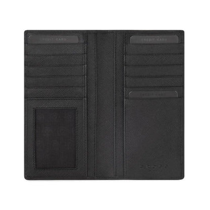CROSS Soft Grain Leather 12CC Longcoat Wallet - Black