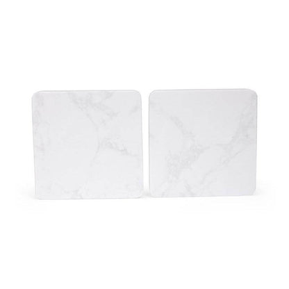 CARRARA - Giftology Set of 2 Marble Coasters