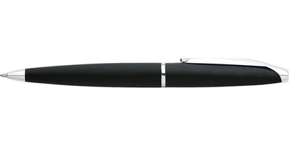 Cross ATX® Basalt Black with Polished Chrome Appointments Ballpoint Pen (Blue Ink)