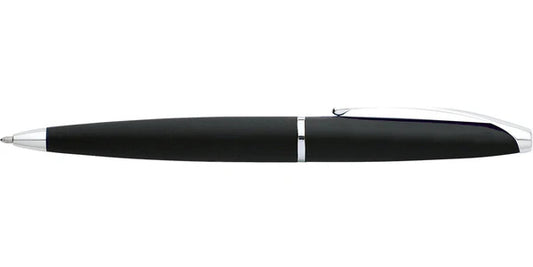 Cross ATX® Basalt Black with Polished Chrome Appointments Ballpoint Pen (Blue Ink)
