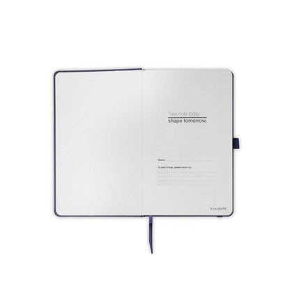 BARON - Santhome Expanded A5 Hard Cover Notebook - Navy Blue