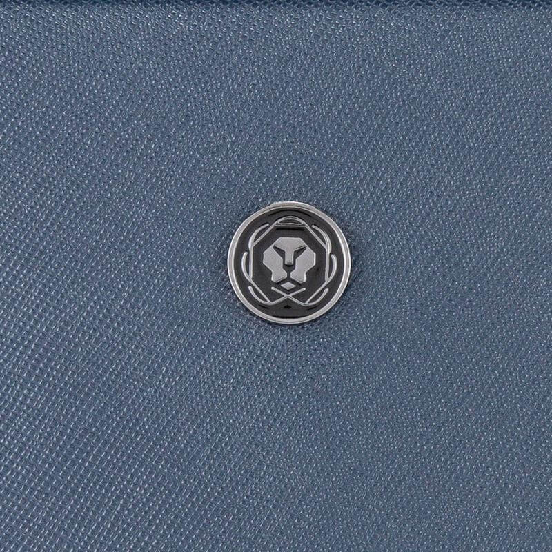 Cross Luxury Leather Briefcase - Navy Blue