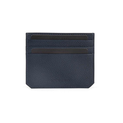 CROSS Pebble Leather 6CC Cardholder - Navy Blue