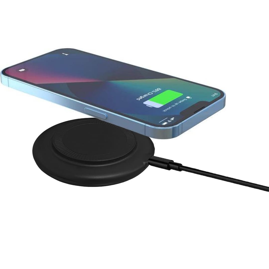OSLO Mag - @memorii Recycled 15W Magnetic Wireless Charger Multicable Set - Black