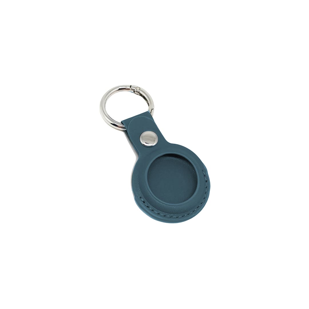 LEEVI - Santhome® PU Keychain with Santhome Tag pocket - Green