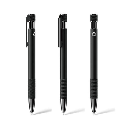 PILA - Recycled Aluminium Ballpoint Pen - Black