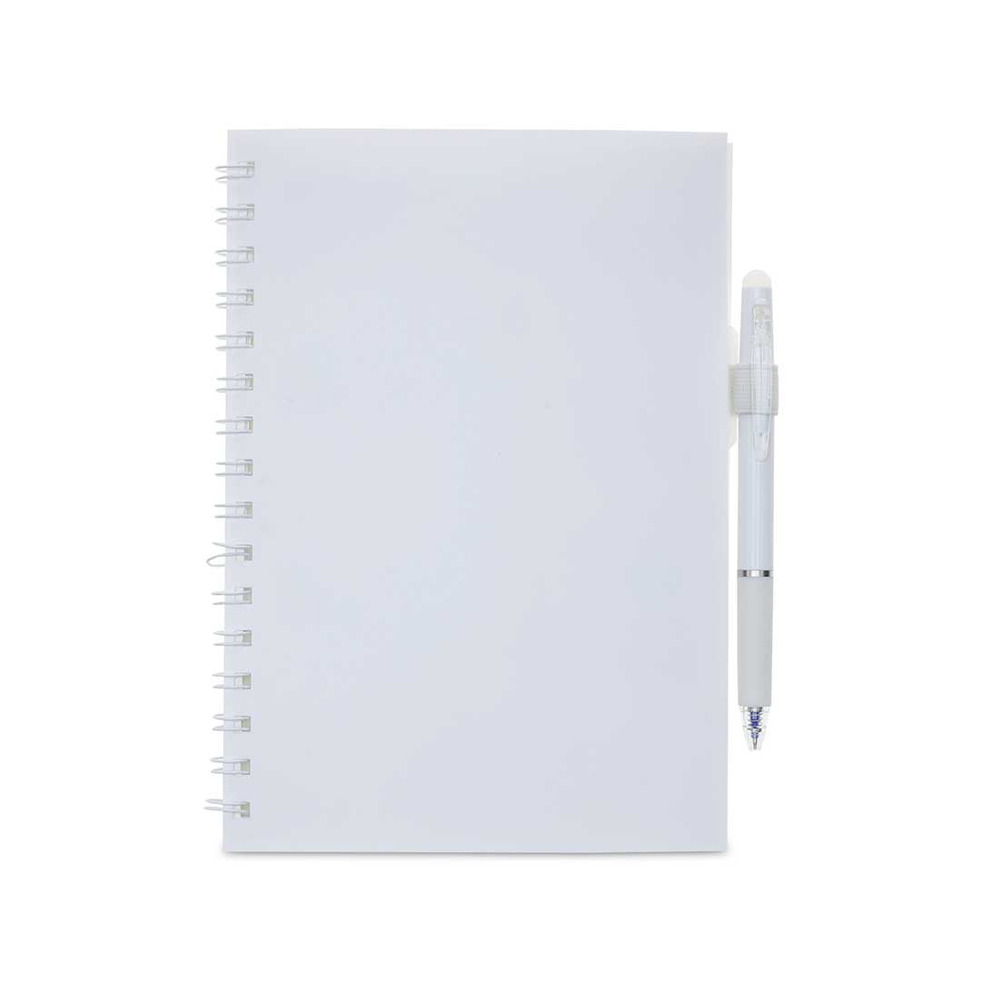 Santhome® Eternity - The Reusable Notebook & Pen Set - White
