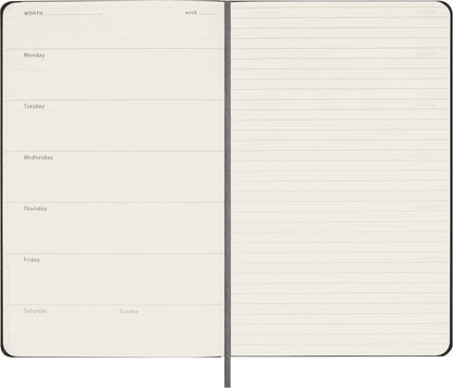 Moleskine Undated 12 Month Weekly Planner - Hard Cover - Large
