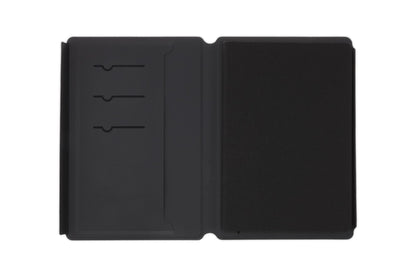 TESSIN - CHANGE ZERO Sustainable Gift Set with Refillable Notebook, Pen & Cardholder - Black