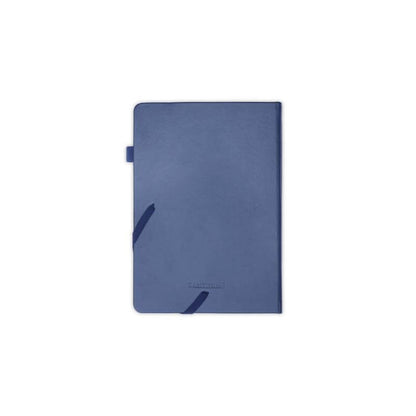 FAROE - Santhome A5 PU Hard Cover Notebook with Pen Loop - Navy Blue
