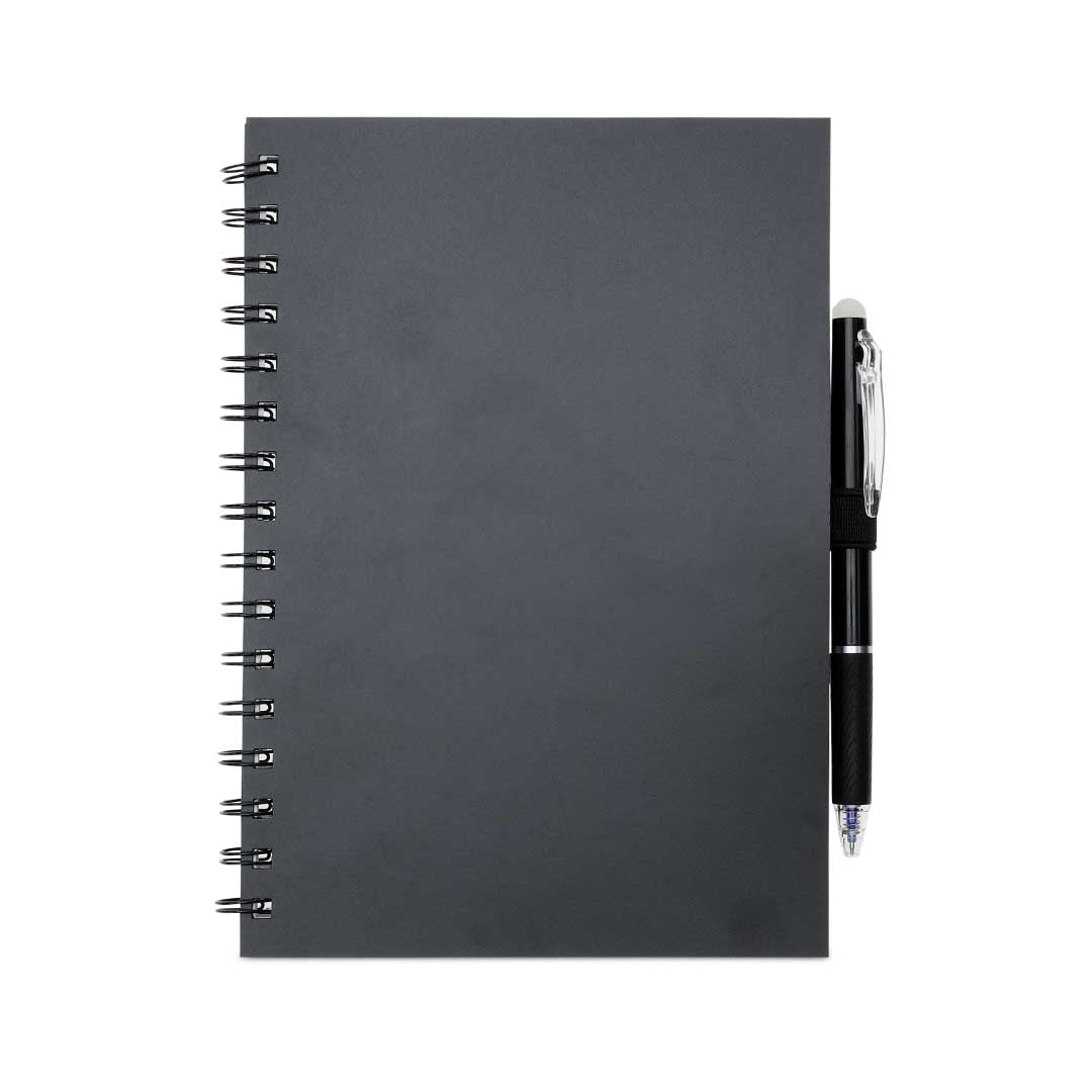 Santhome® Eternity - The Reusable Notebook & Pen Set - Black