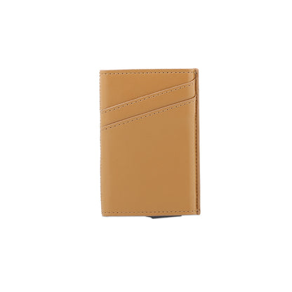 TROMSI - Santhome® PU Card Holder with Santhome Tag pocket - Tan
