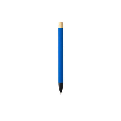 BOLT - Aluminium Push Action Ballpen - Medium Blue