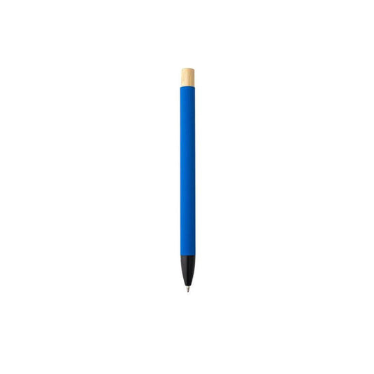 BOLT - Aluminium Push Action Ballpen - Medium Blue