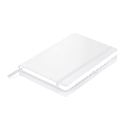 BORNA - Giftology A5 Hard Cover Notebook and Pen Set - White