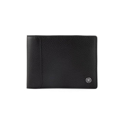 CROSS Pebble Leather 8CC Classic Fold Wallet - Black