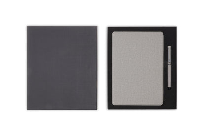 VARDIM - CHANGE ZERO Sustainable Gift Set with Refillable Notebook & Pen - Grey