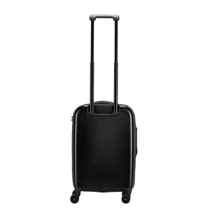 ROSTOCK - SANTHOME Foldable Cabin Trolley Bag - Black Matt Finish