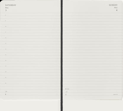 Moleskine 2025 Daily 12M Planner - Soft Cover - Large