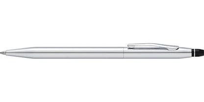 Cross Click™ Chrome with Chrome Appointments Ballpoint Pen (Blue Ink)