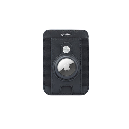 MARZ - Santhome® Magnetic Phone Cardholder with Santhome Tag Pocket - Black