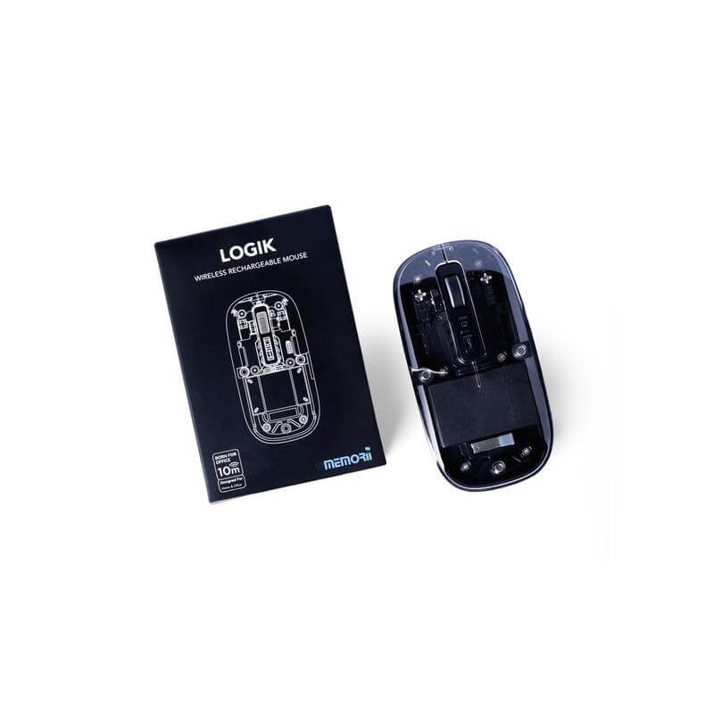 LOGIK - @memorii Transparent 3-mode Wireless Mouse