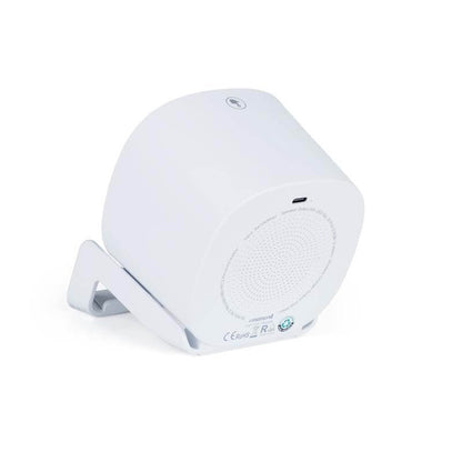 TASOVA - @memorii Recycled 15W Wireless Charger Bluetooth Speaker - White/Tan
