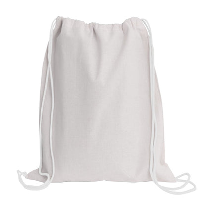 Eco-neutral Cotton Draw String Bags 240GSM -White