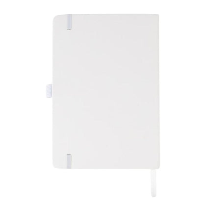 KOKSI - Giftology Set of Double Walled Tumbler, A5 Notebook and Pen - White