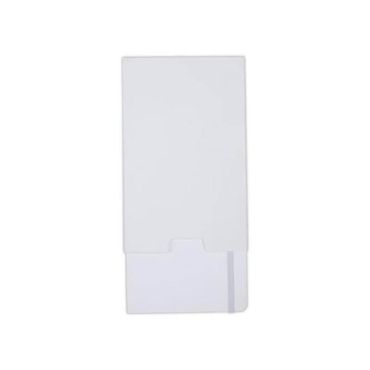 BARON - Santhome Expanded A5 Hard Cover Notebook - White