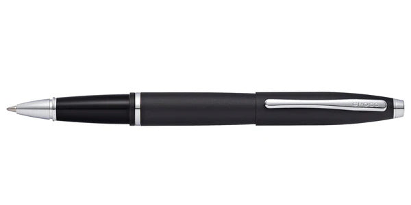 Cross Calais™ Matte Black with Polished Chrome Appointments Selectip Rollerball Pen (Blue Ink)