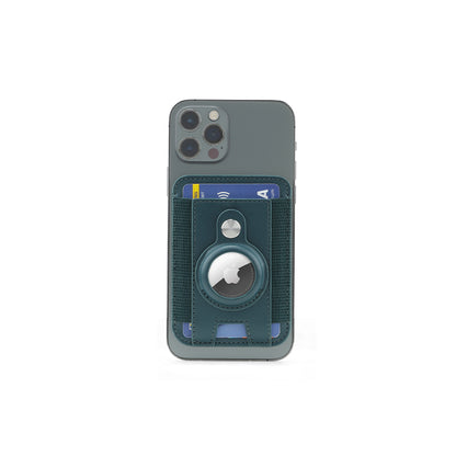 MARZ - Santhome® Magnetic Phone Cardholder with Santhome Tag Pocket - Dark Green