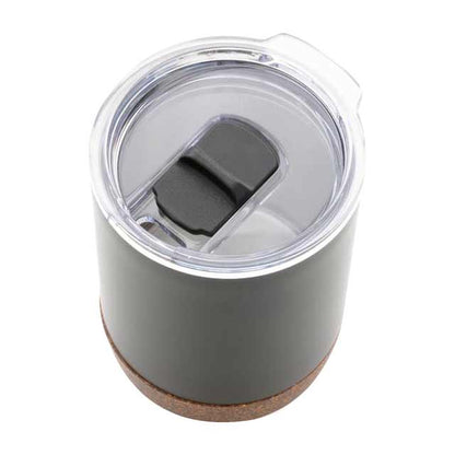 GOUDA - Hans Larsen Vacuum Mug With Cork Base - Black