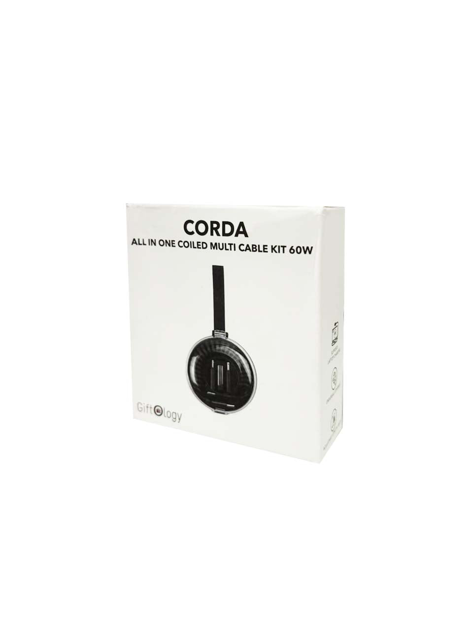 CORDA - Giftology Curled Cable & Adapter Kit