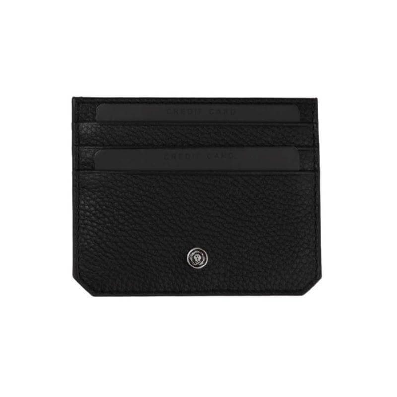 CROSS Pebble Leather 6CC Cardholder - Black