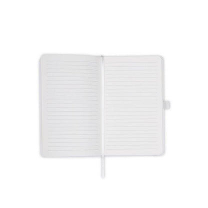 BARON - Santhome Expanded A5 Hard Cover Notebook - White