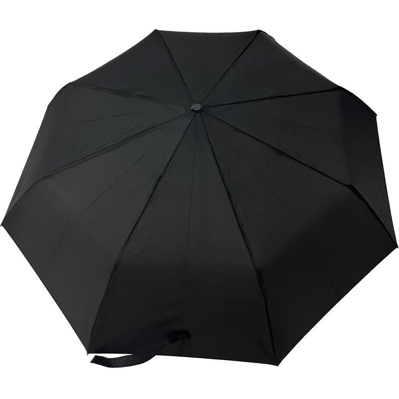 URBINO - Santhome RPET Auto-Open 23" Umbrella with SPF50 UV Protection - Black